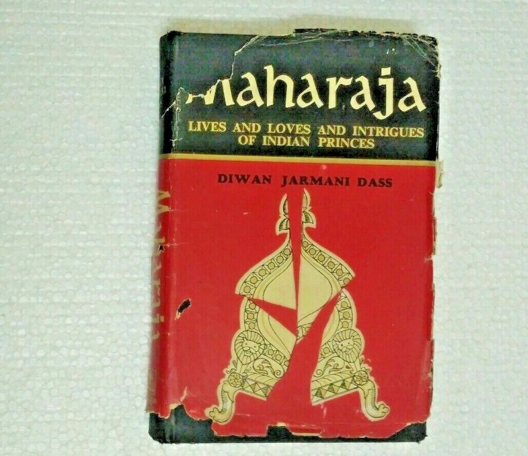 INDIA RARE MAHARAJA  DIWAN JARMANI DASS 1969 FIRST EDITION HARD BOUND