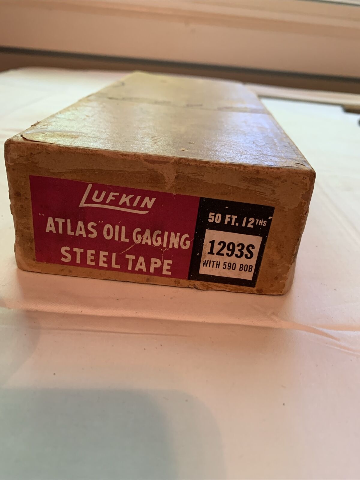 Lufkin Atlas Oil Gaging Tape In Box 50 FT.