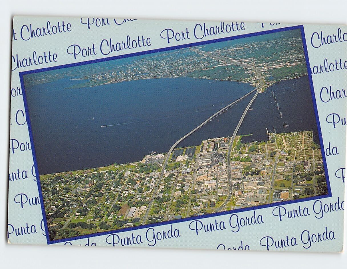 Postcard Punta Gorda Port Charlotte Florida USA