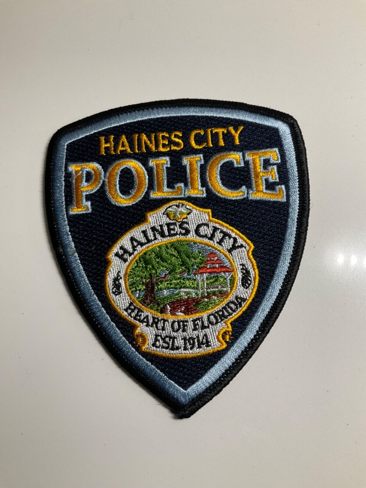 Haines City Police State Florida FL Colorful