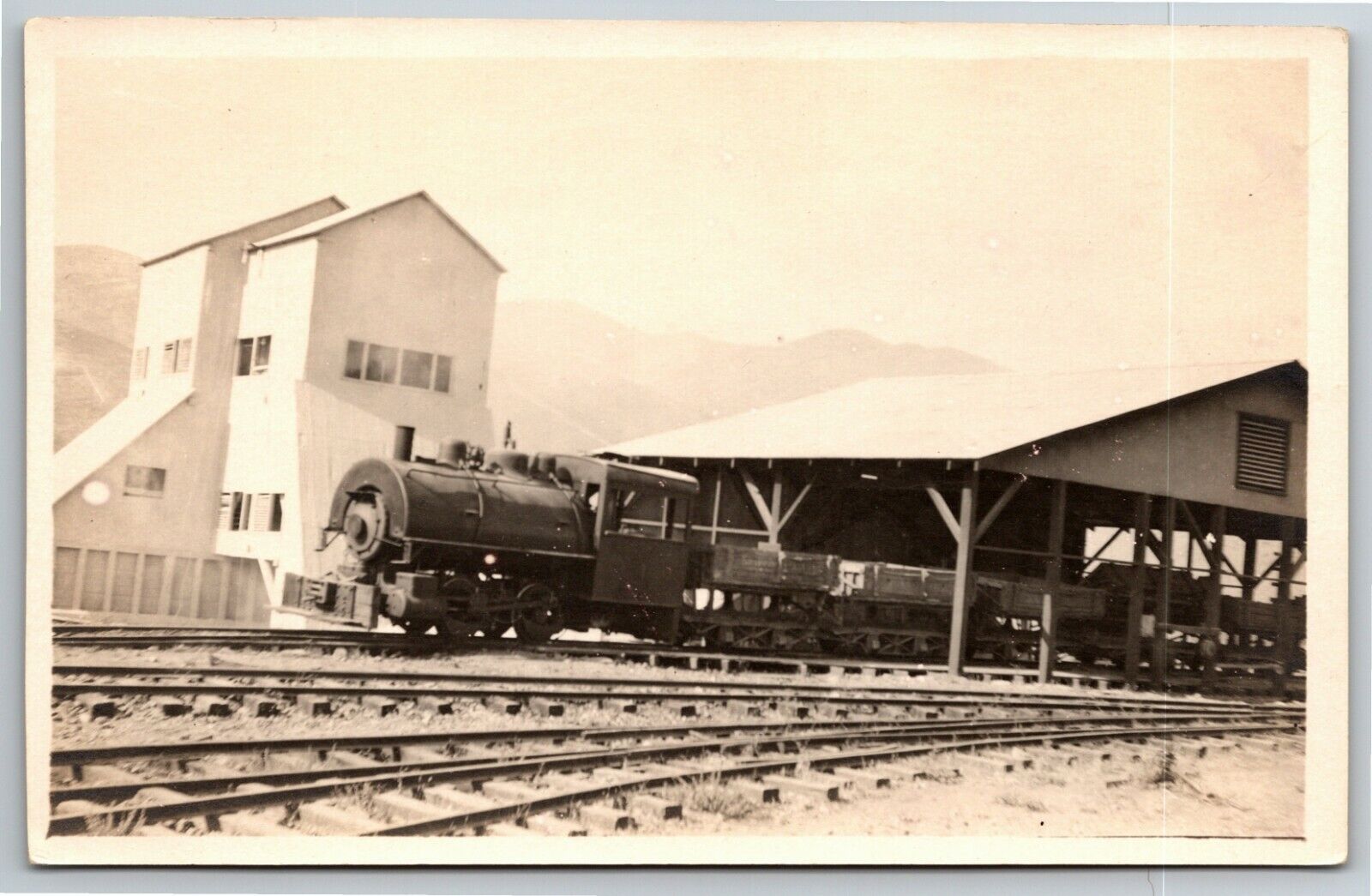 Vintage c1911-18 PPC Postcard - Santa Fe Topeka RR Piedra, Fresno Country, CA