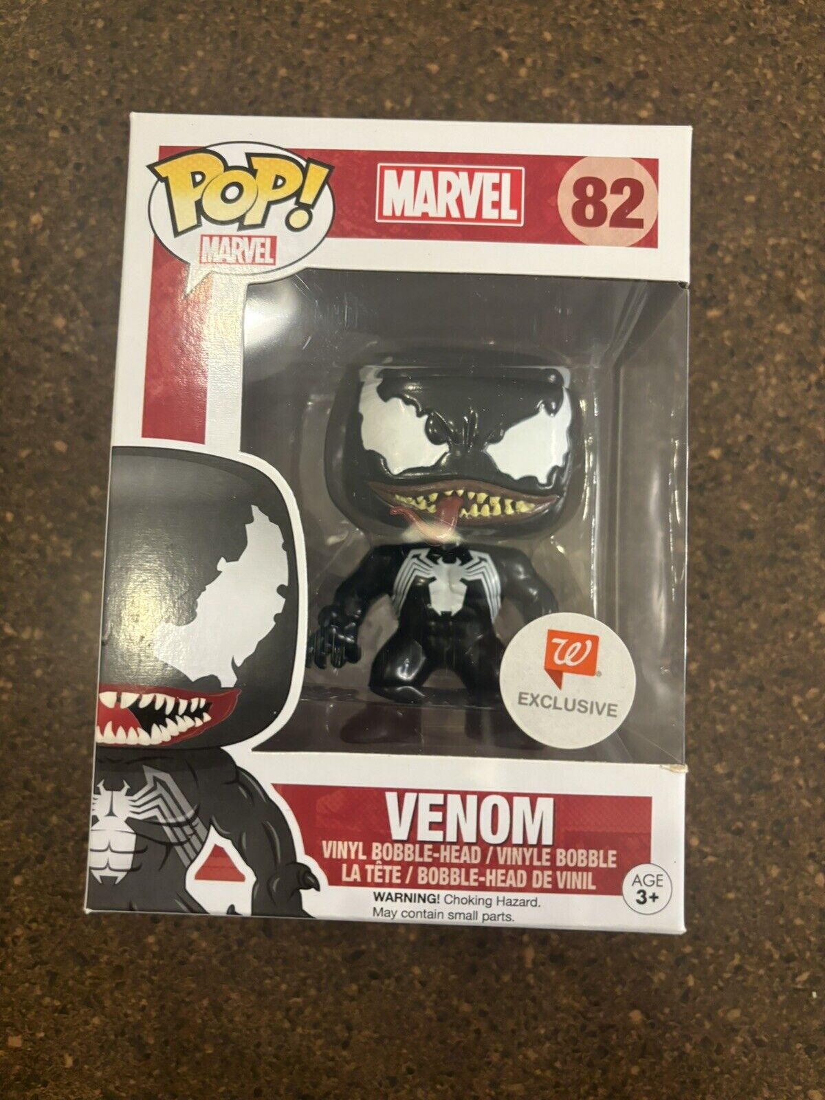 Funko Pop Marvel Spider-Man Venom #82 Walgreens Exclusive