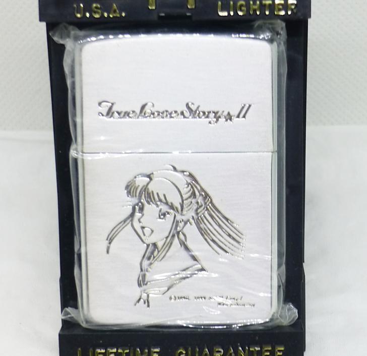ZIPPO True Love Story 2 Akane Morishita Lighter 1996 Silver ZIPPO True Love