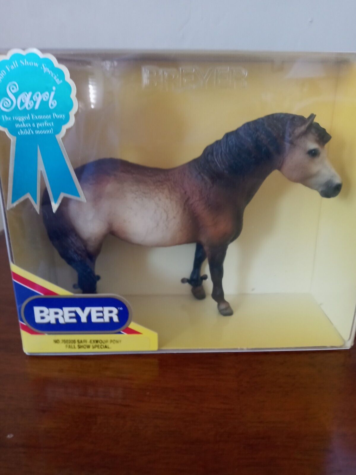 Breyer Dun Exmoor Pony - SARI - #700200 SR 2000-In box-Shaded dun/blk brn pts
