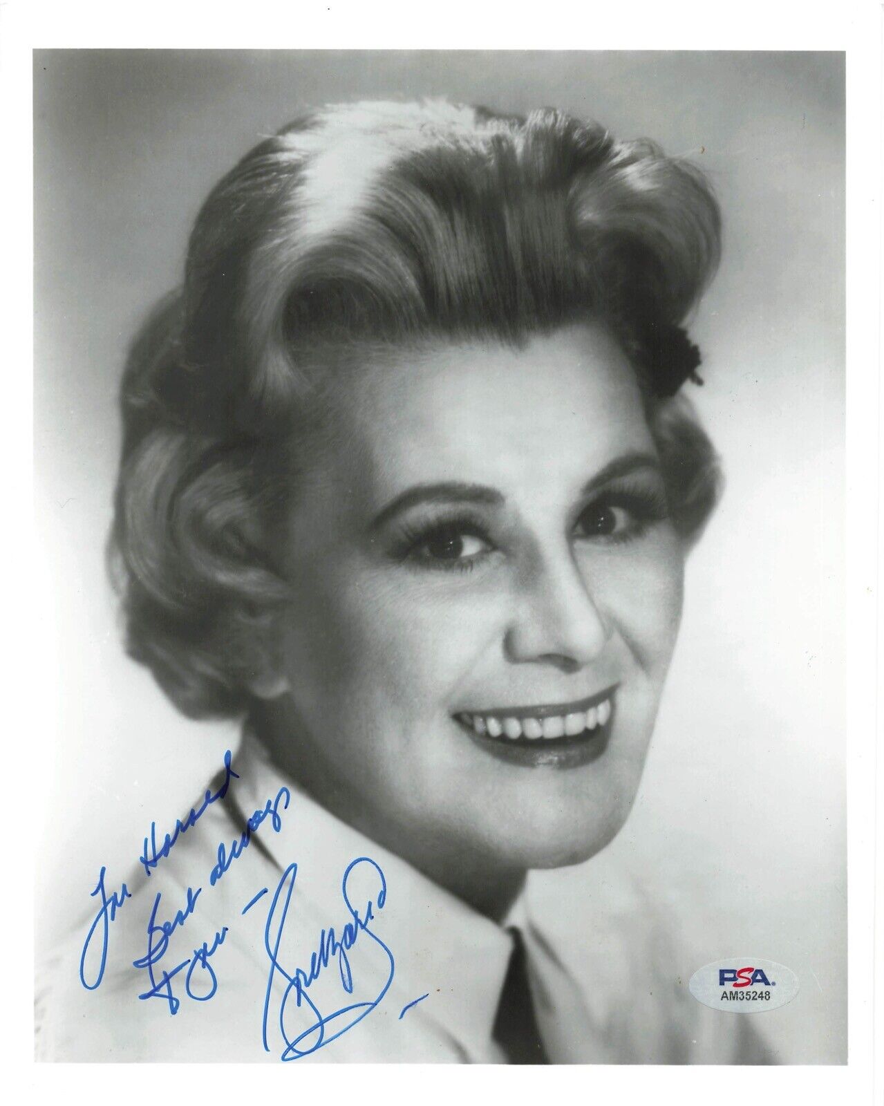 Rose Marie Actress Singer Comedian Signed Autograph 8 x 10 Photo PSA DNA *48
