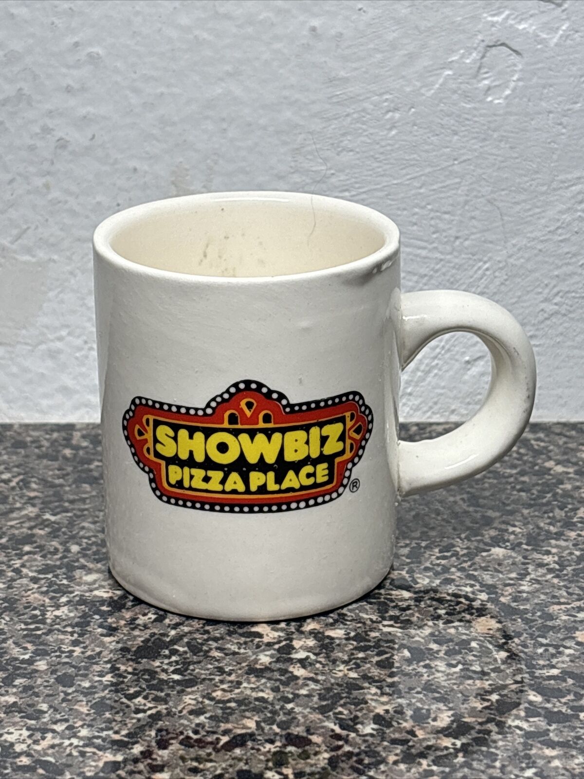 1986 Showbiz Pizza Place Billy Bob Mini Mug Vintage