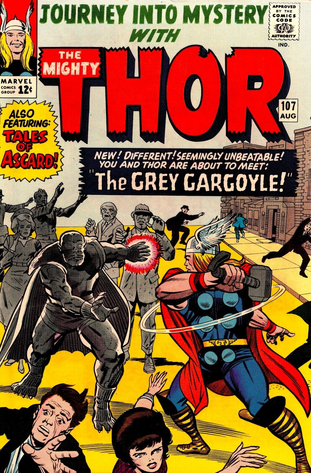 Marvel- Journey Into Mystery #107 (1964) Thor - 1st Grey Gargoyle🔑 Jack Kirby