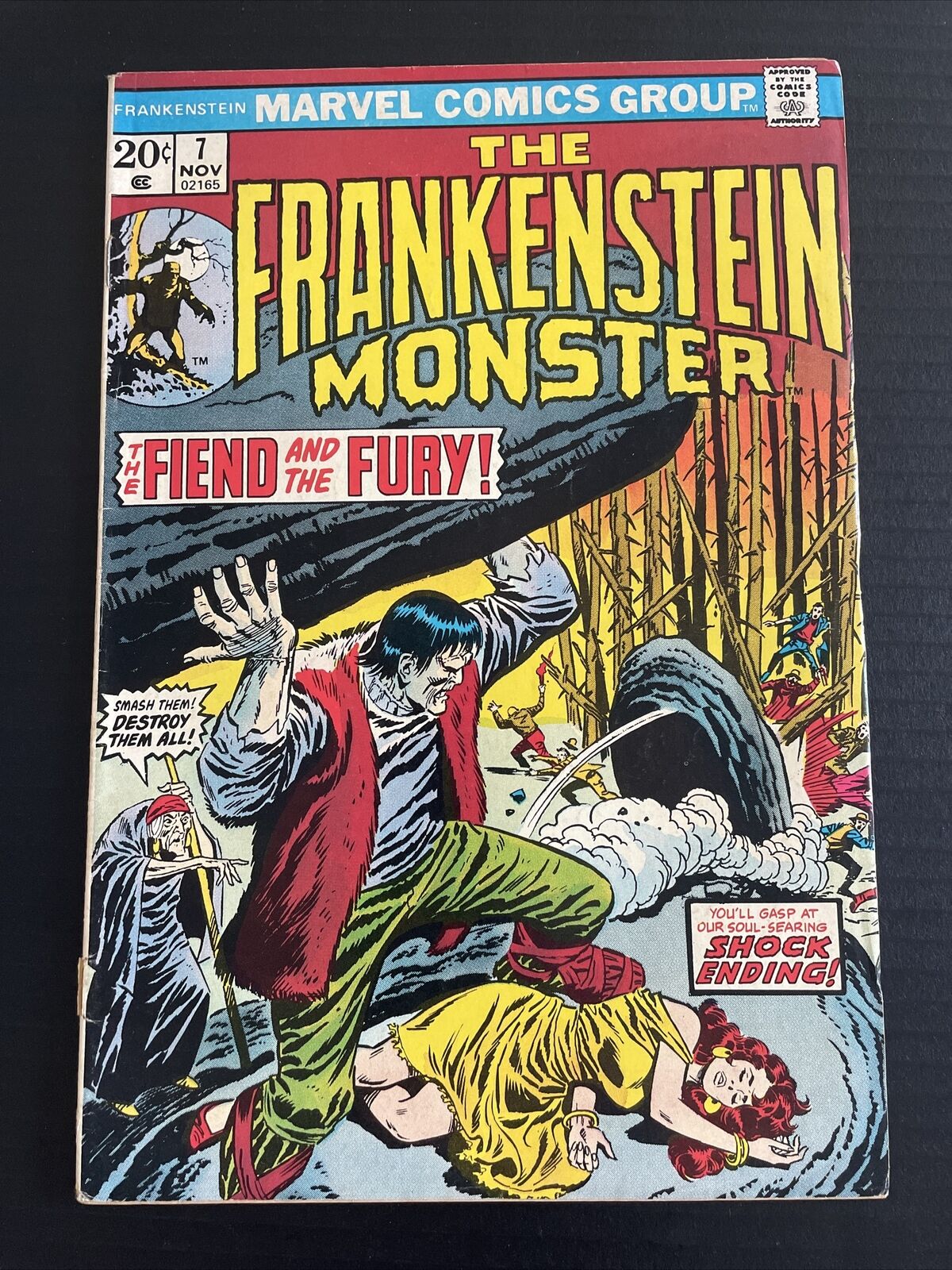 The Frankenstein Monster #7 - Marvel Comics - 1973