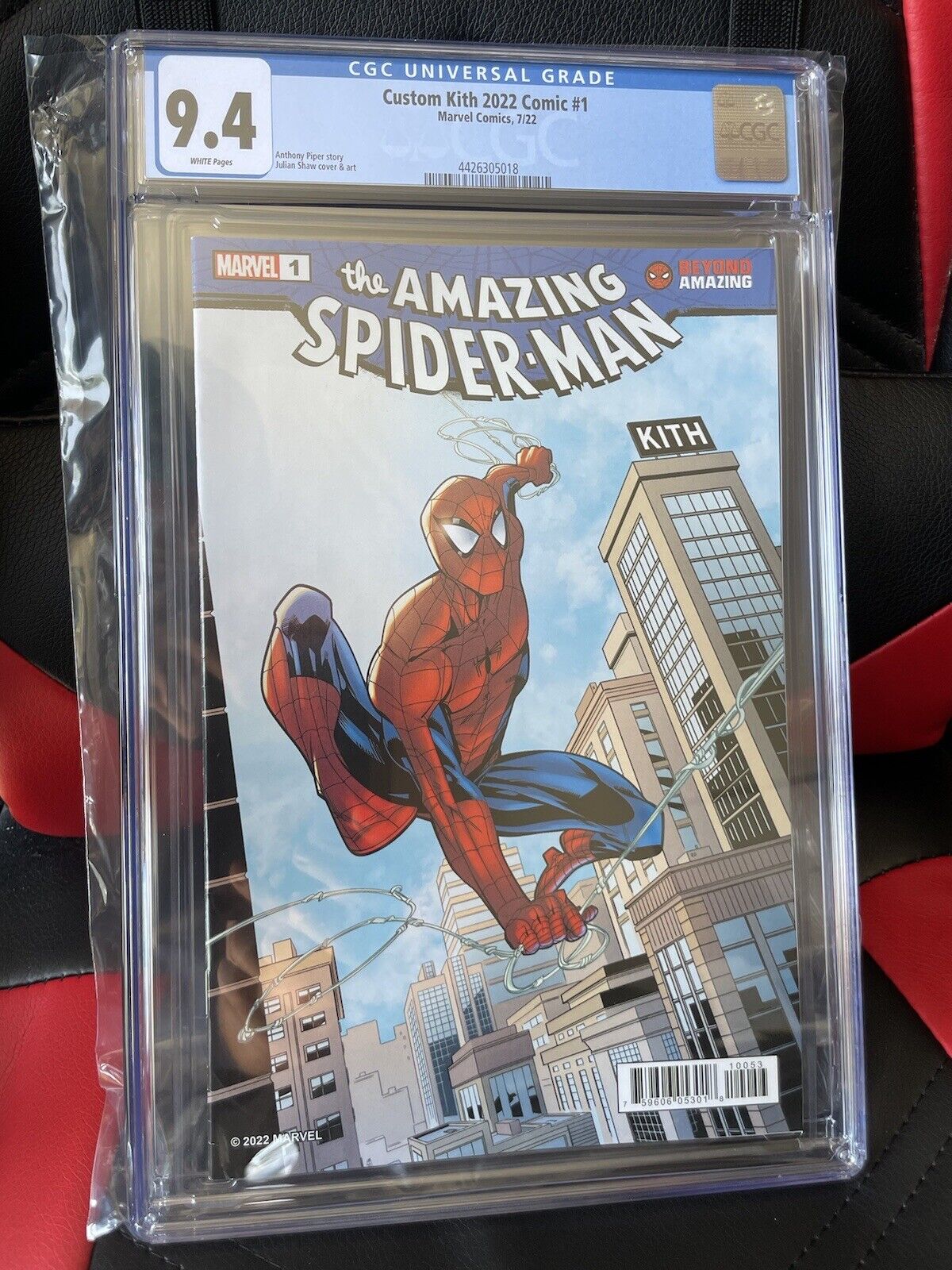 Kith Marvel The Amazing Spider-Man #1 60th Anniversary Comic CGC 9.4