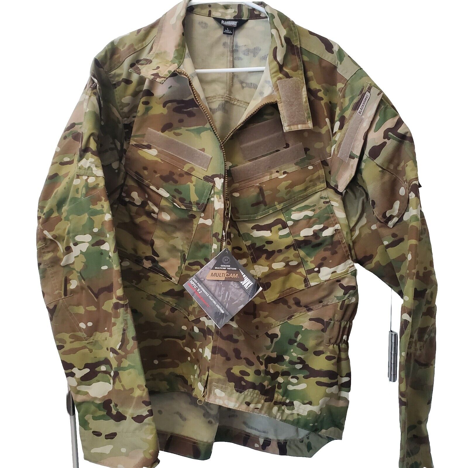 Blackhawk Warrior Wear HPFU Camp V.2 Jacket Integrated Tourniquets Large