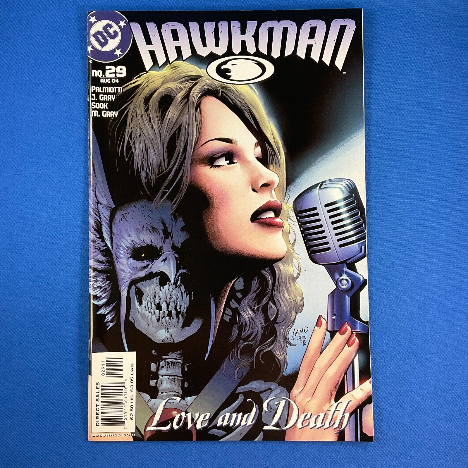 Hawkman #29 DC Comics 2004 Greg Land Hawkgirl Cover Art