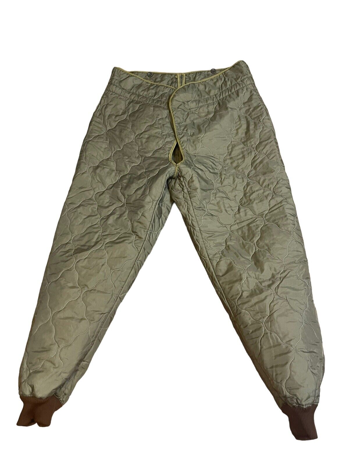 Ozkn Prešov Czech Military Quilted￼ Insulated Pants Liner Gree, Sz See Photos