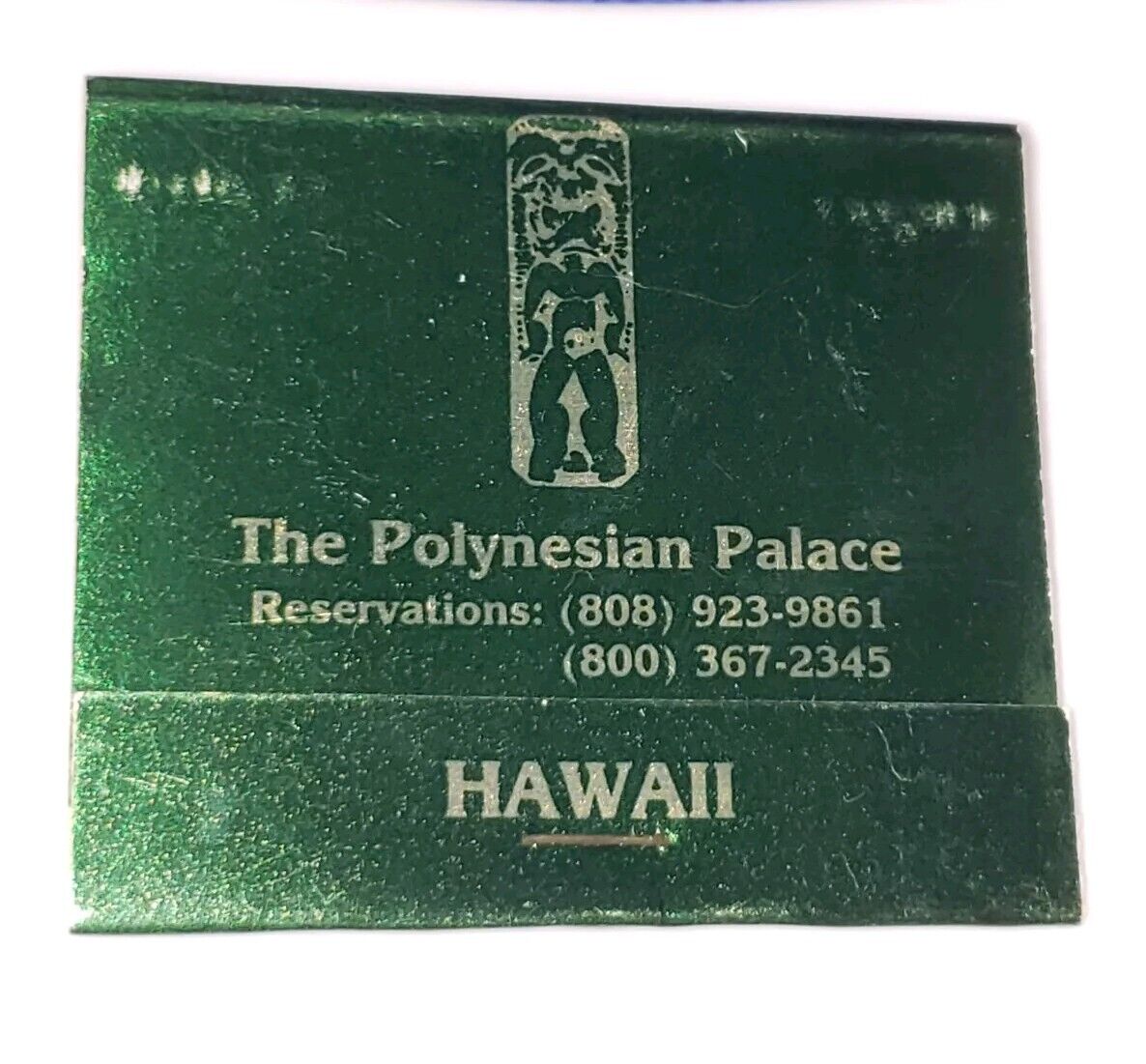 Rare Vintage The Polynesian Place Hawaii Hotels Matchbook Rare Hotel  Matches 