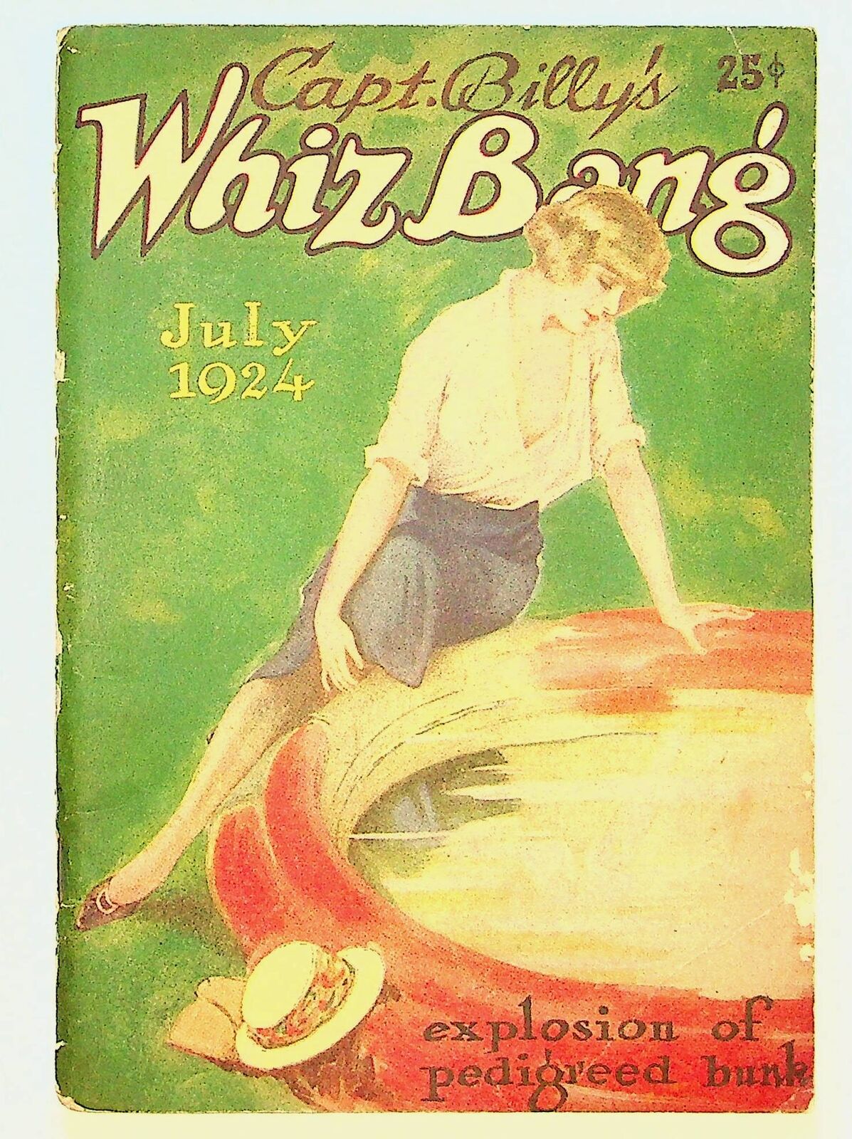 Captain Billy\'s Whiz Bang #61 GD 1924