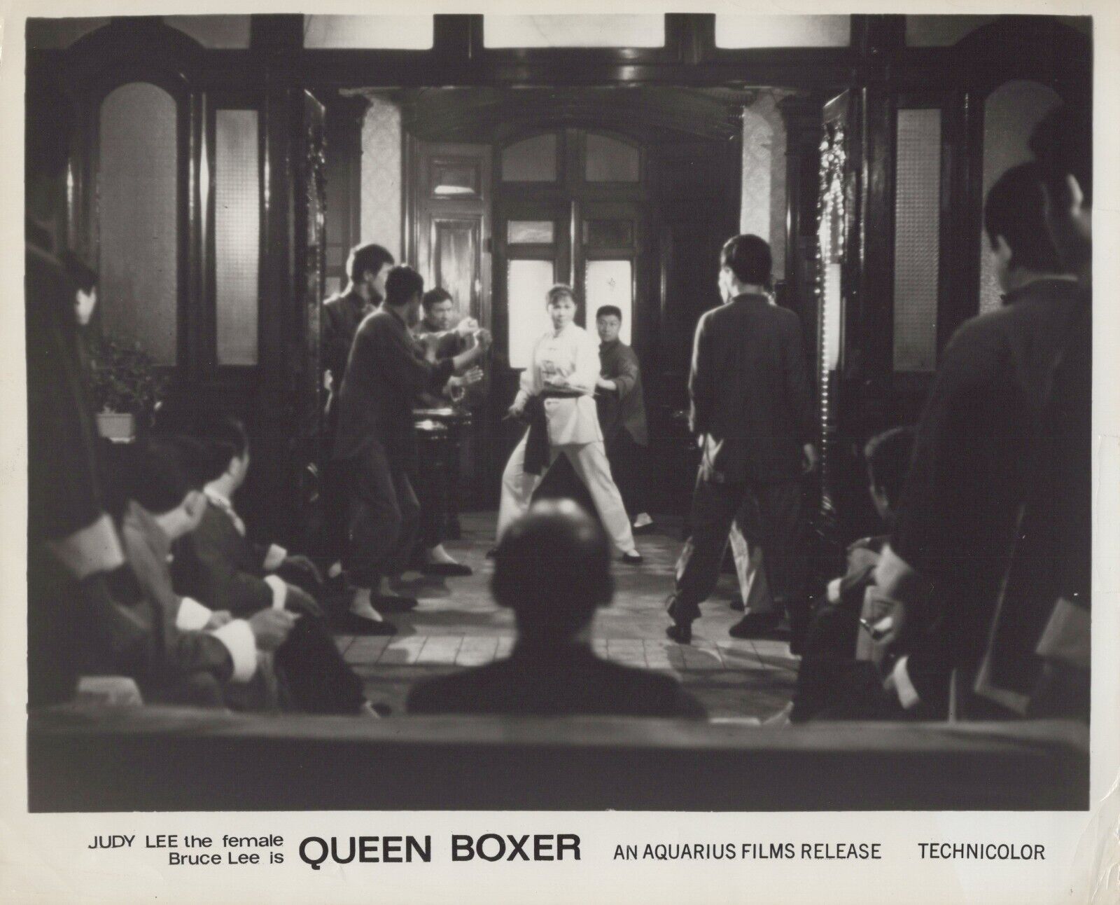 Ling Chia in Queen Boxer (1972) ❤ Hollywood Collectable Memorabilia Photo K 390