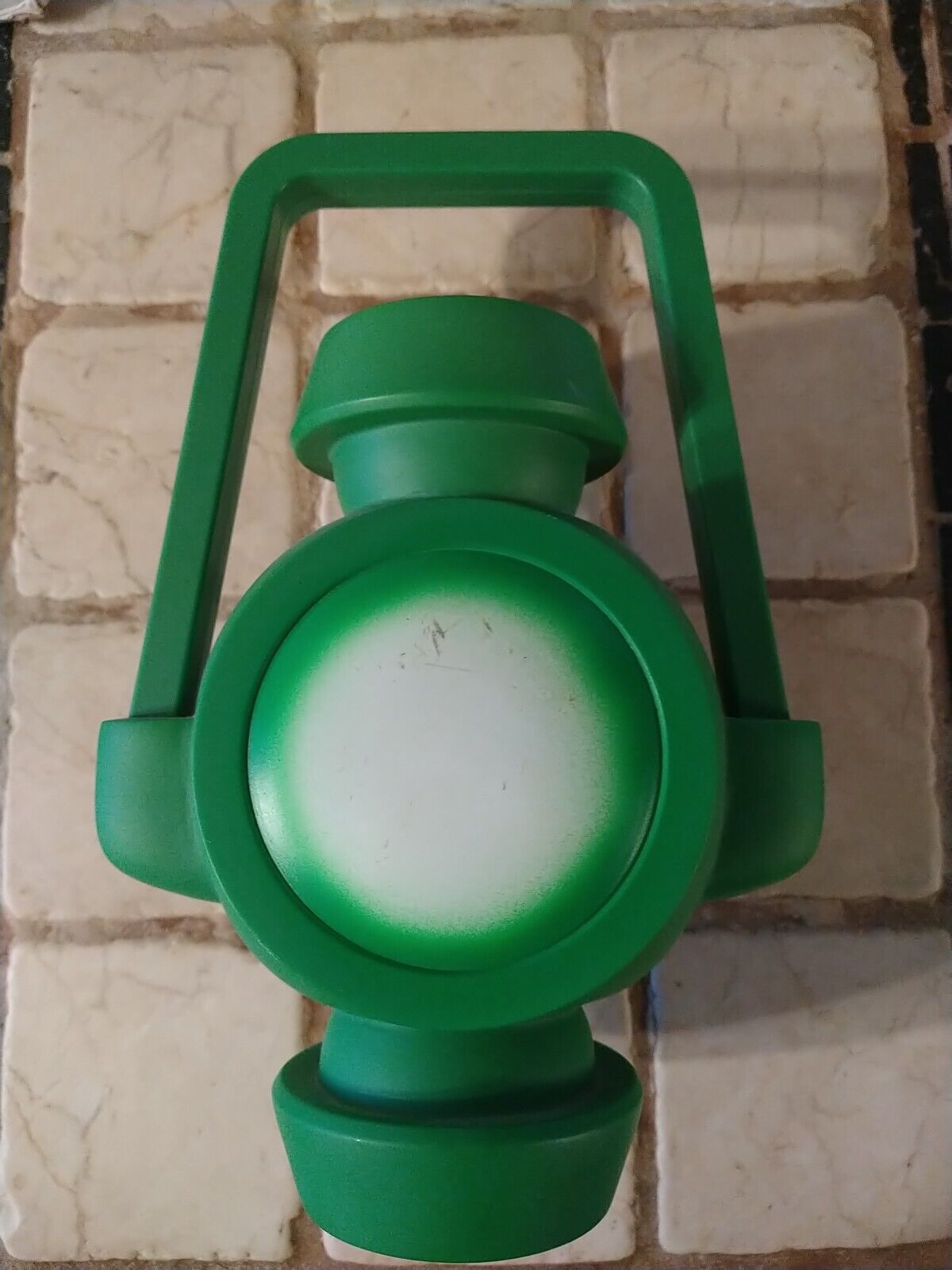 Green Lantern Lantern Molded Coin Piggy Saving Bank 