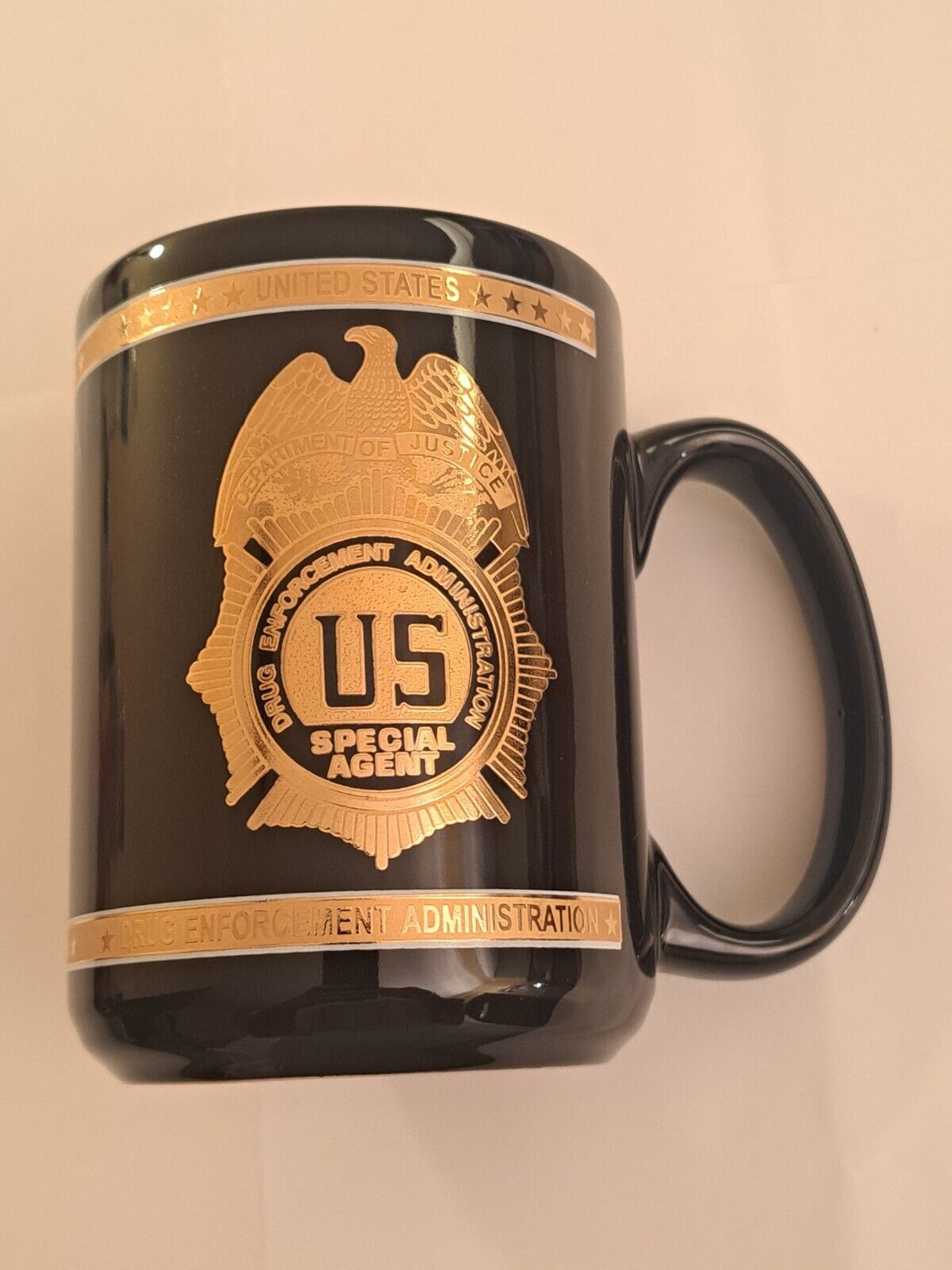Vintage DEA Drug Enforcement Administration Philadelphia, PA Coffee Cup Mug