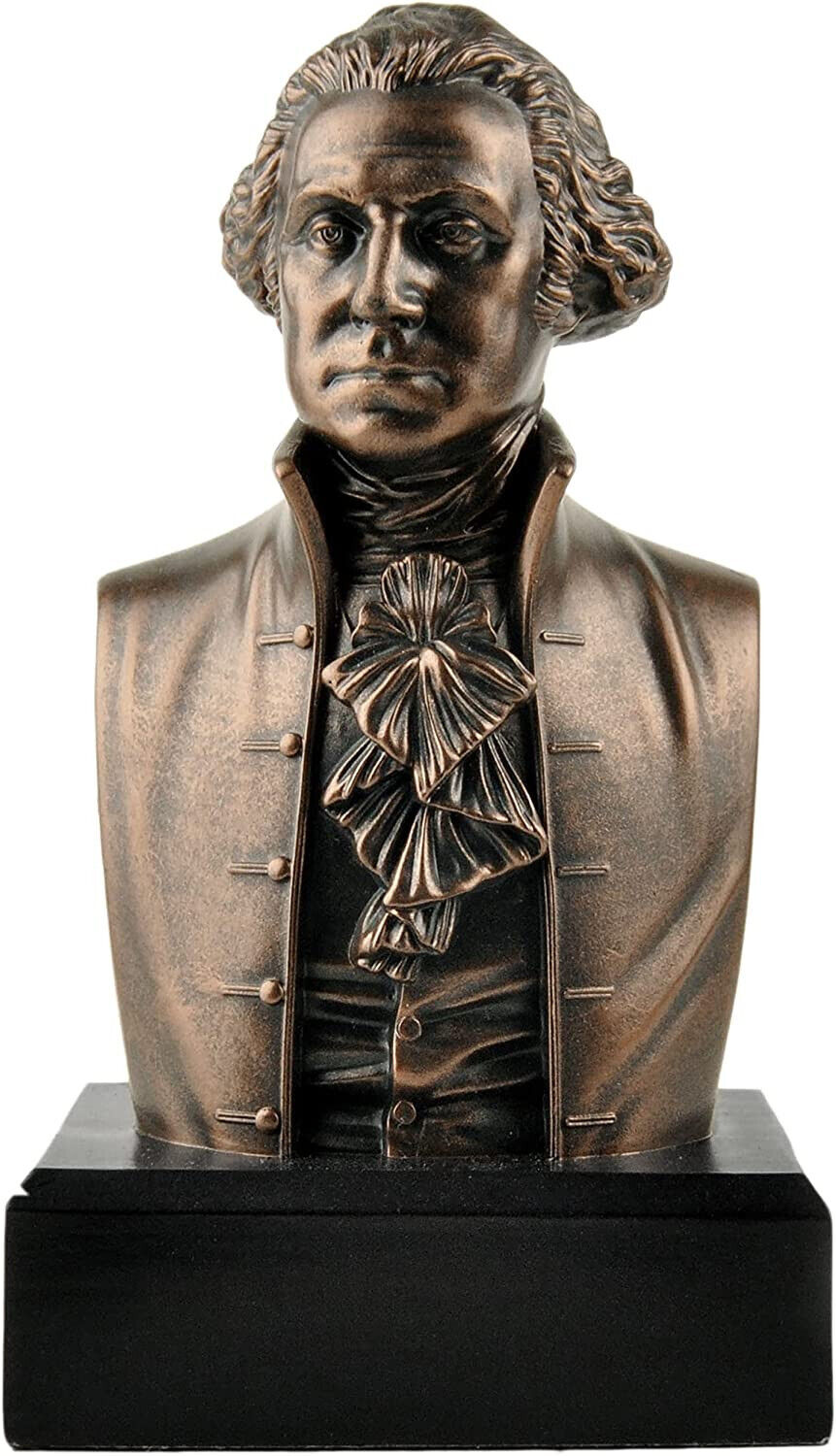 Historical George Washington Bust Statue Sculpture - Founding Father - MINT