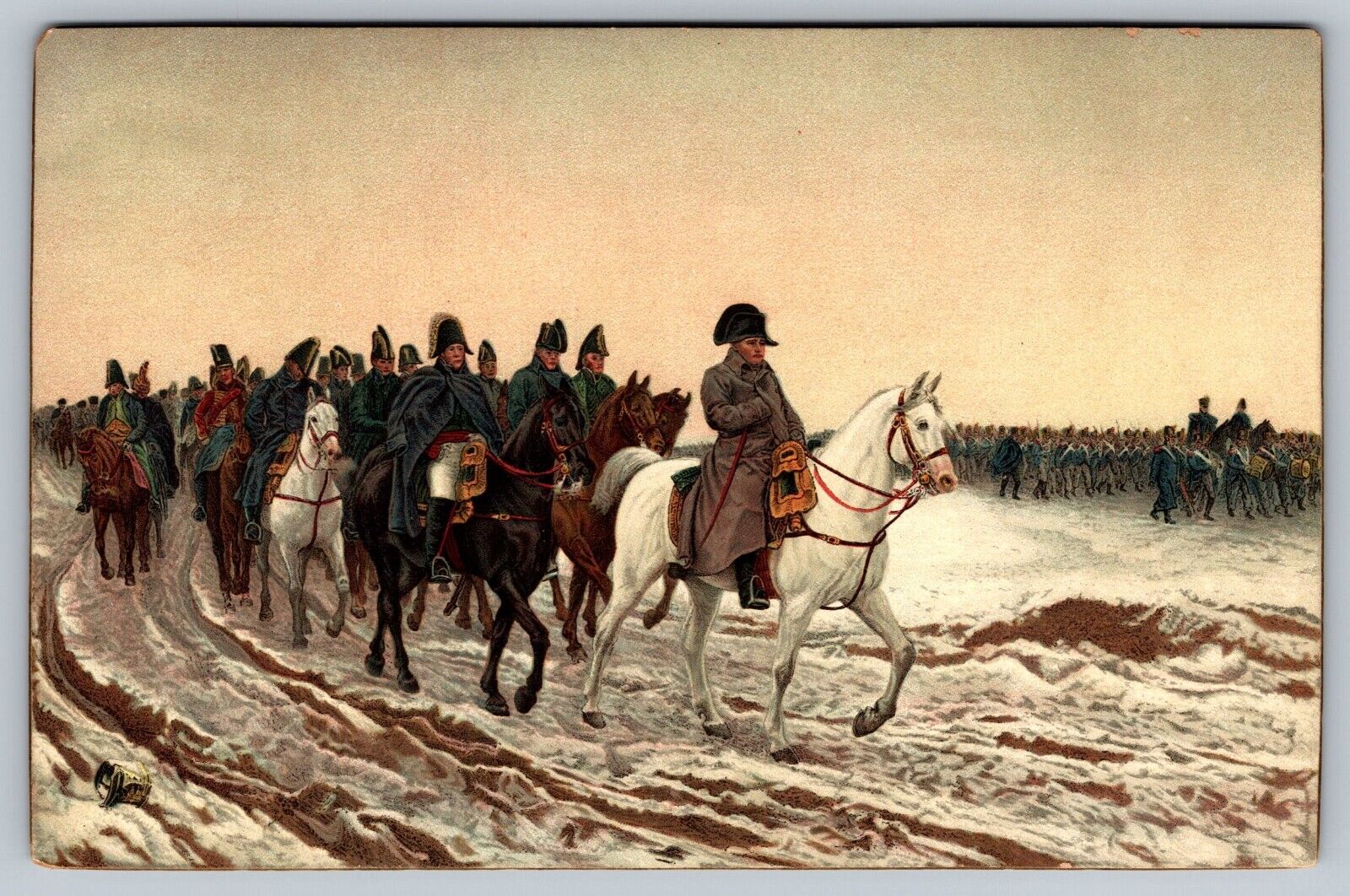 Napoleon Bonaparte 1911 Dresden Postcard - C12