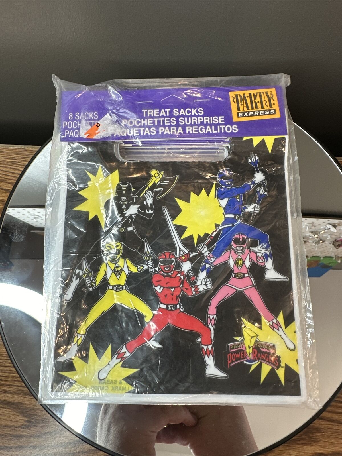 Vintage 1994 POWER RANGERS Party Treat Sacks Collectible