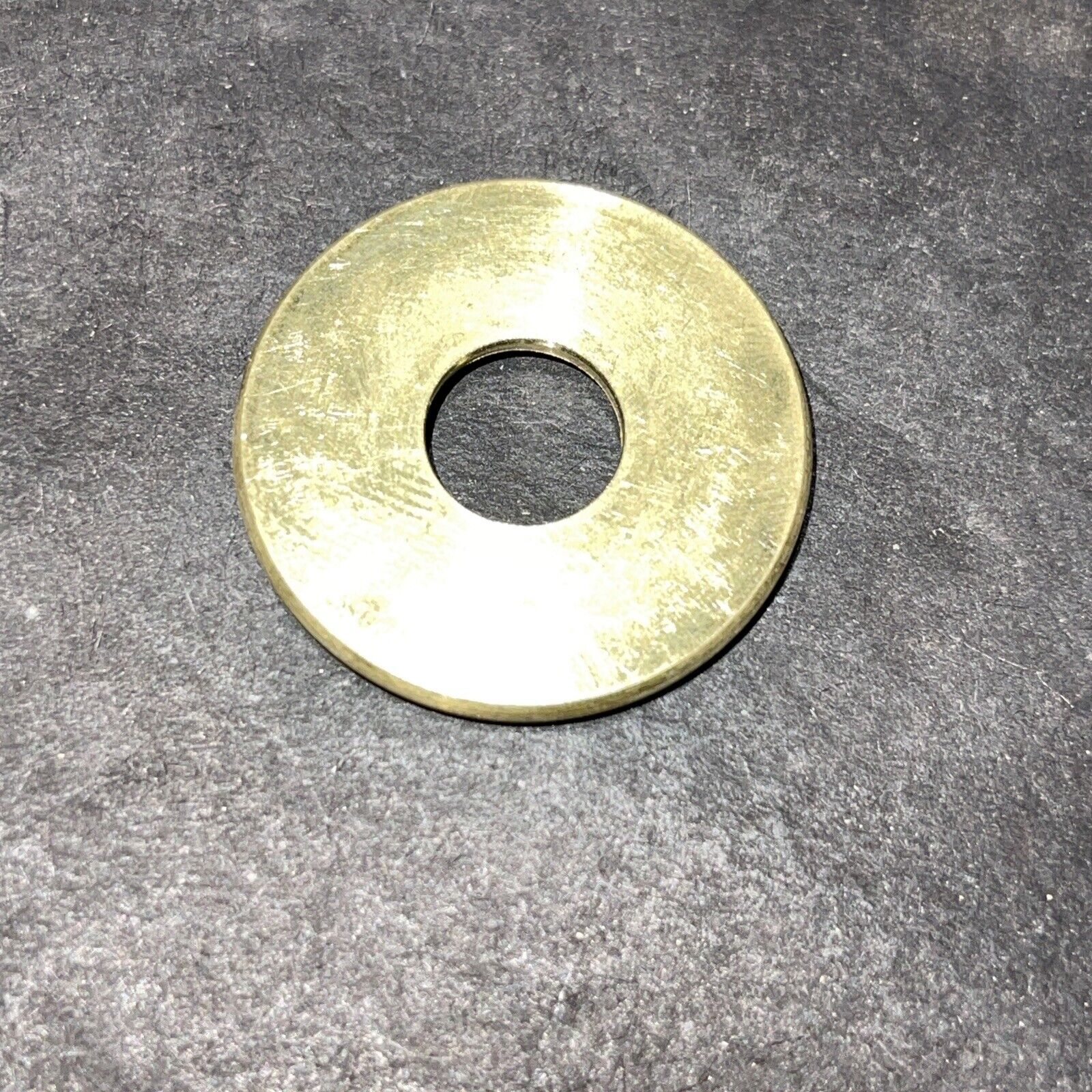 1-1/8” SOLID BRASS TURNED CHECK RINGS UNFINISHED 1/8IPS SLIP (3/8