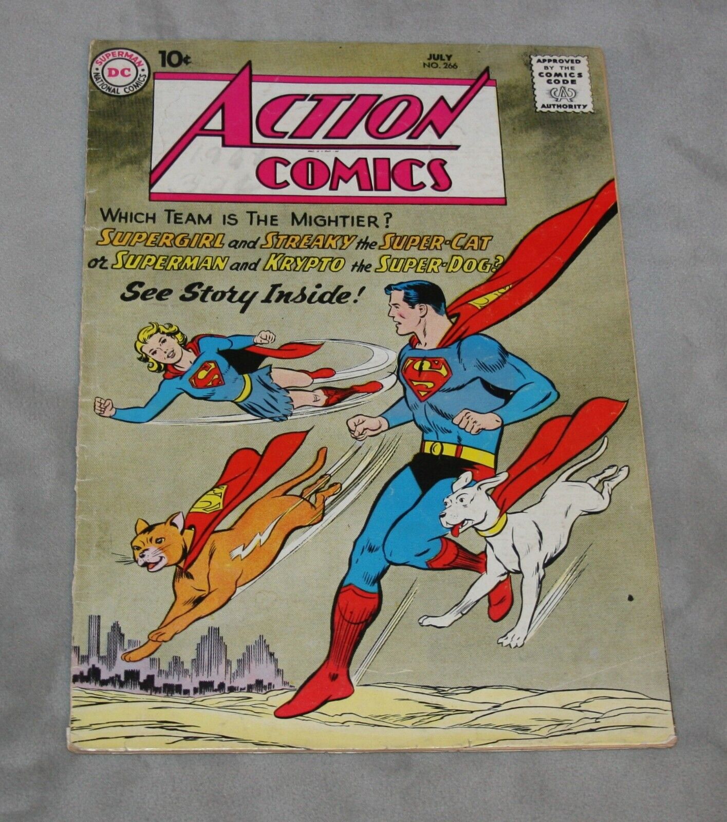 Action Comics #266: DC Comics. (1960) VG/FN - Superman and Supergirl