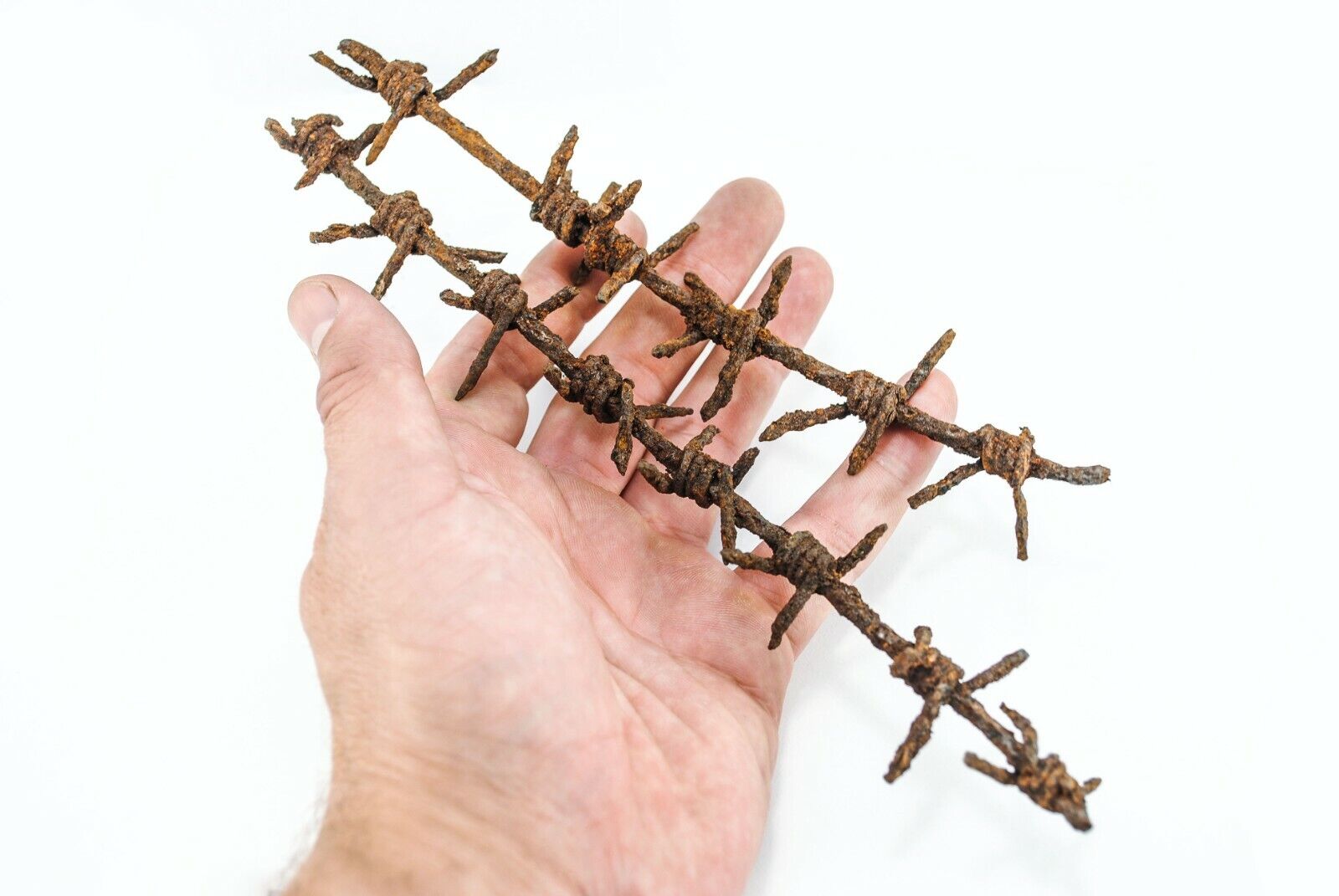 WW1 Barbed Wire (Rusty relic) - WWI German Militaria Original Period Items