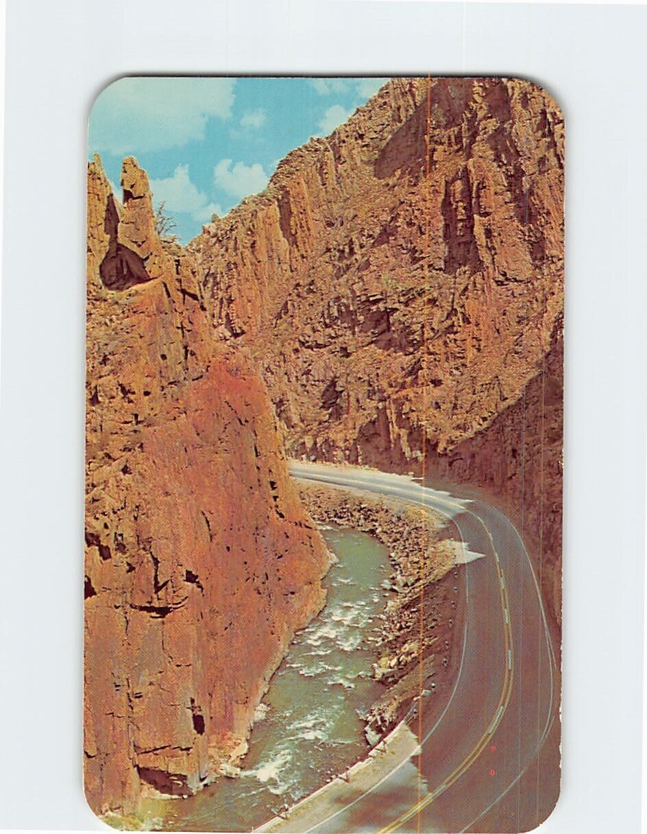Postcard Rugged Section of Thompson Canyon Colorado USA