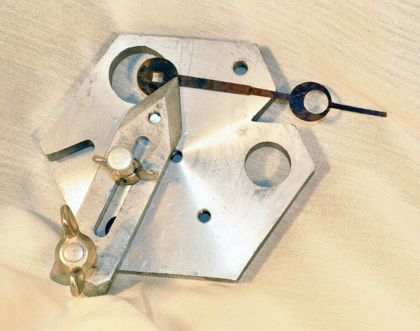 Clockmaker\'s Drilling and Filing Fixture, Very Versatile