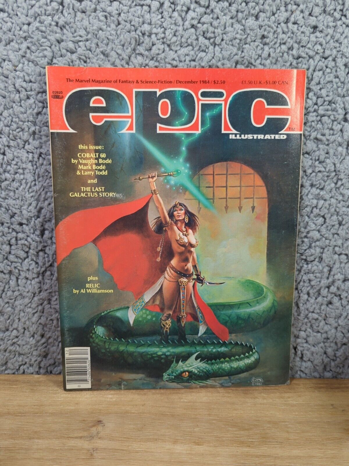 Epic Illustrated Magazine #27 Marvel 1984 Byrne Last Galactus Story 
