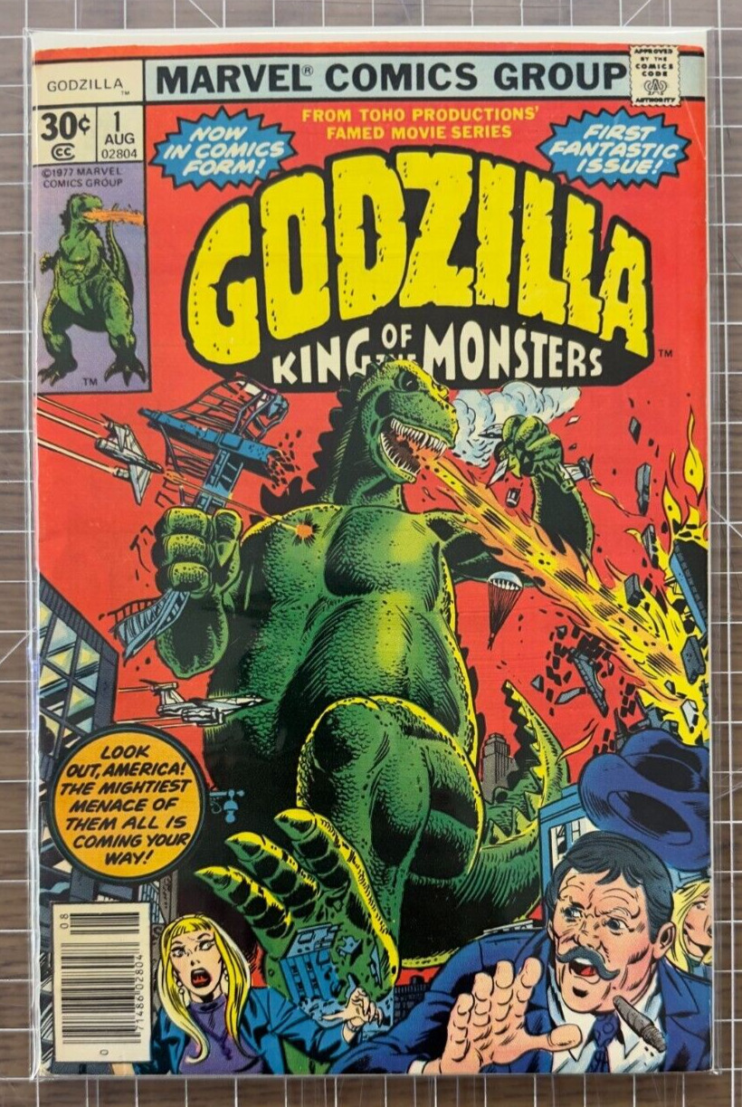 Godzilla King of The Monsters #1 1977 Marvel Comics 1st Print 5.5-6.5