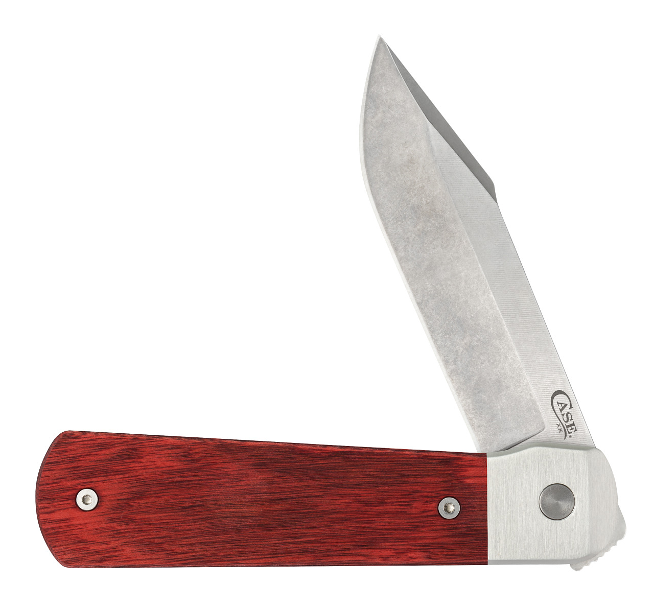 Case XX Knives Longhouse Rosewood Stonewash CPM 20CV Pocket Knife Stainless