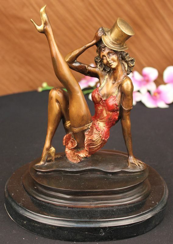 Signed and Numbered Limited Edition Broadway Dancer by Collett Bronze Statue Art
