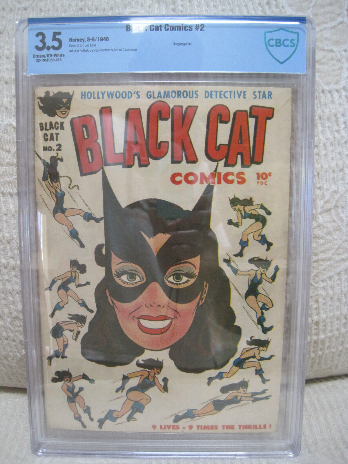 Black Cat Comics #2 Harvey Comics 1946 CBCS 3.5