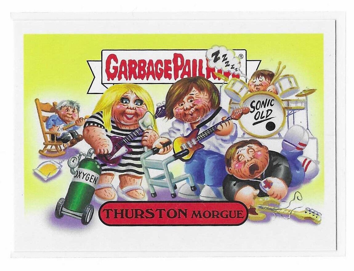2017 GPK Garbage Pail Kids Battle Of The Bands Thurston Morgue 4a