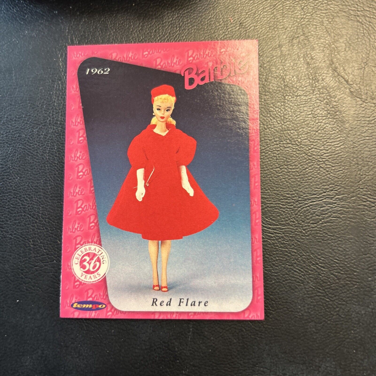 Jb9c Barbie Doll Celebrating 36 Years #8 Red Flare, 1962