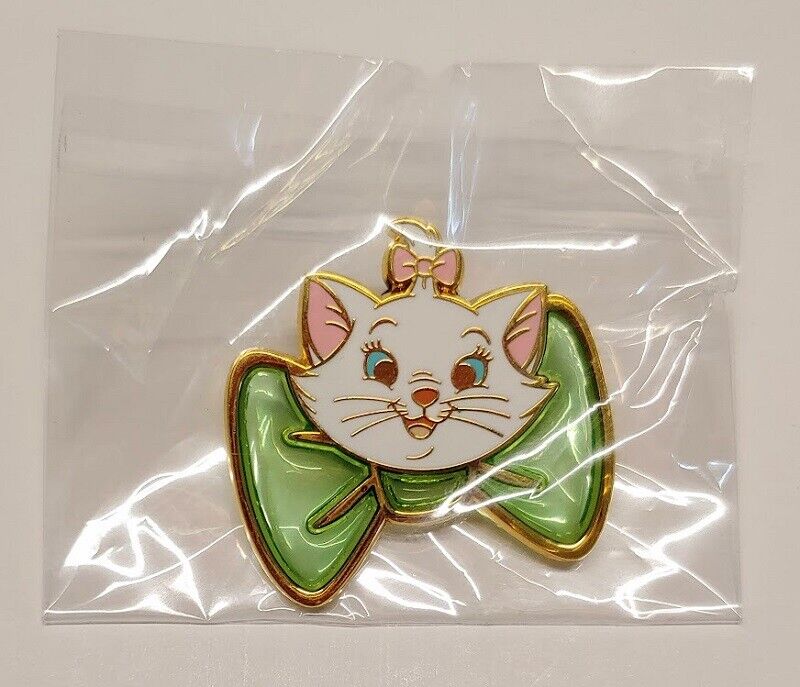 Disney Trading Pin HKDL Carnival 2023 Aristocats Marie Bow Stained Glass  Green