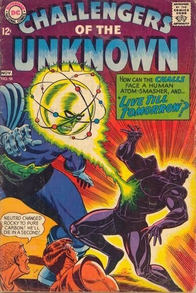 Challengers of the Unknown #58 (1967) in 2.0 Good