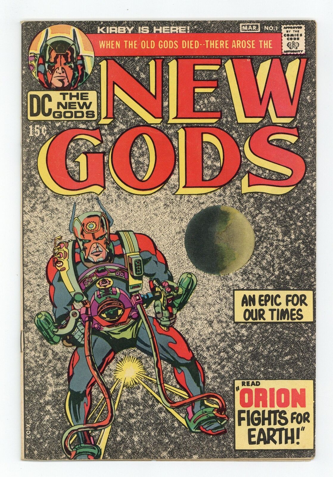 New Gods #1 GD/VG 3.0 1971 1st app. Orion