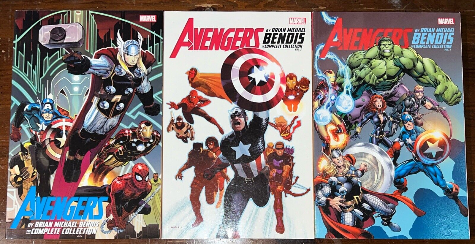 Avengers by Brian Michael Bendis: The Complete Collection #1 - 3 (Marvel, 2017)