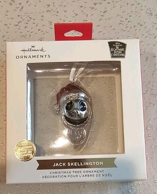 Hallmark Disney\'s Nightmare Before Christmas Jack Skellington Premium Ornament