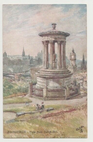 Tuck\'s Post Card, Edinburgh, View from Calton Hall