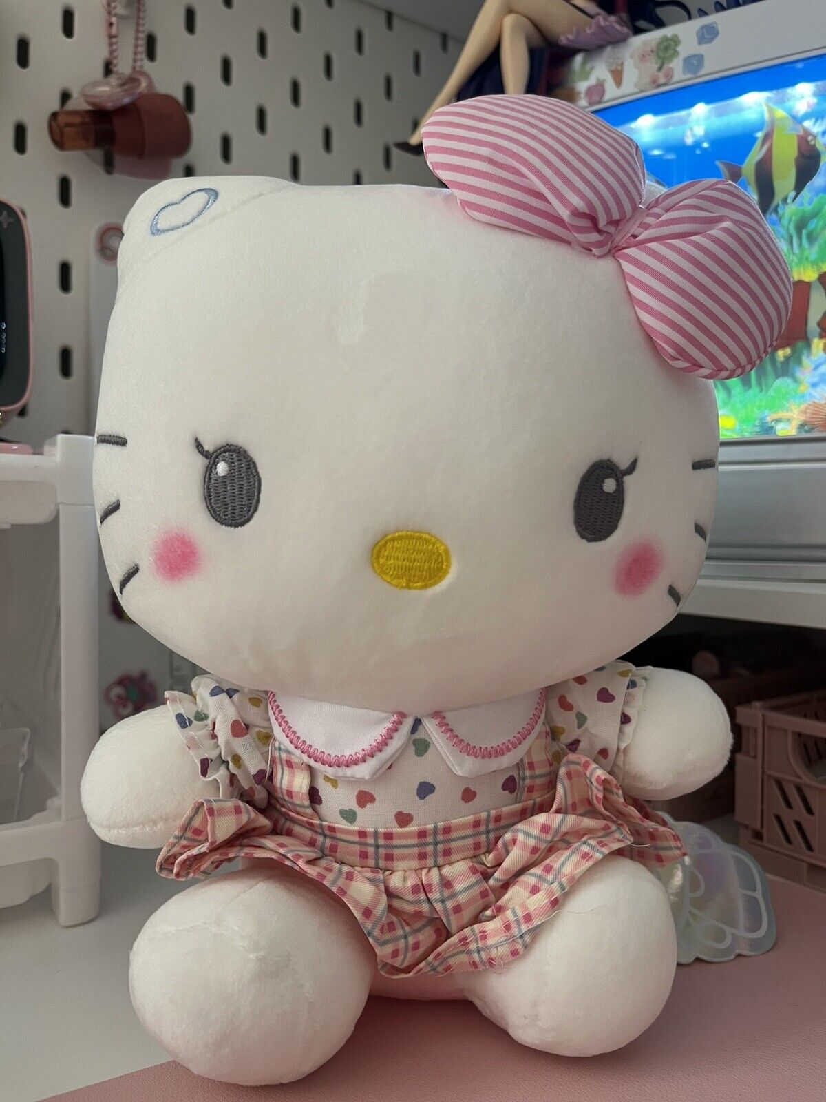 New Sanrio Hello Kitty With Romantic Outfit Plush 8”