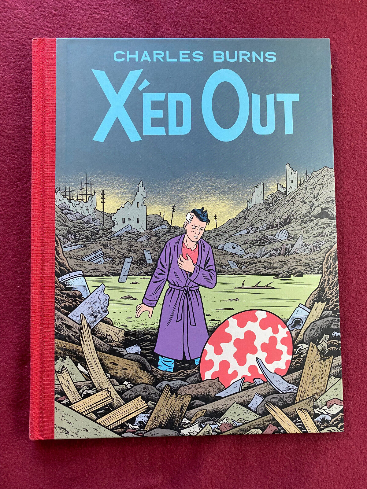 X\'ed Out Hardcover Charles Burns - Used, Great Condition
