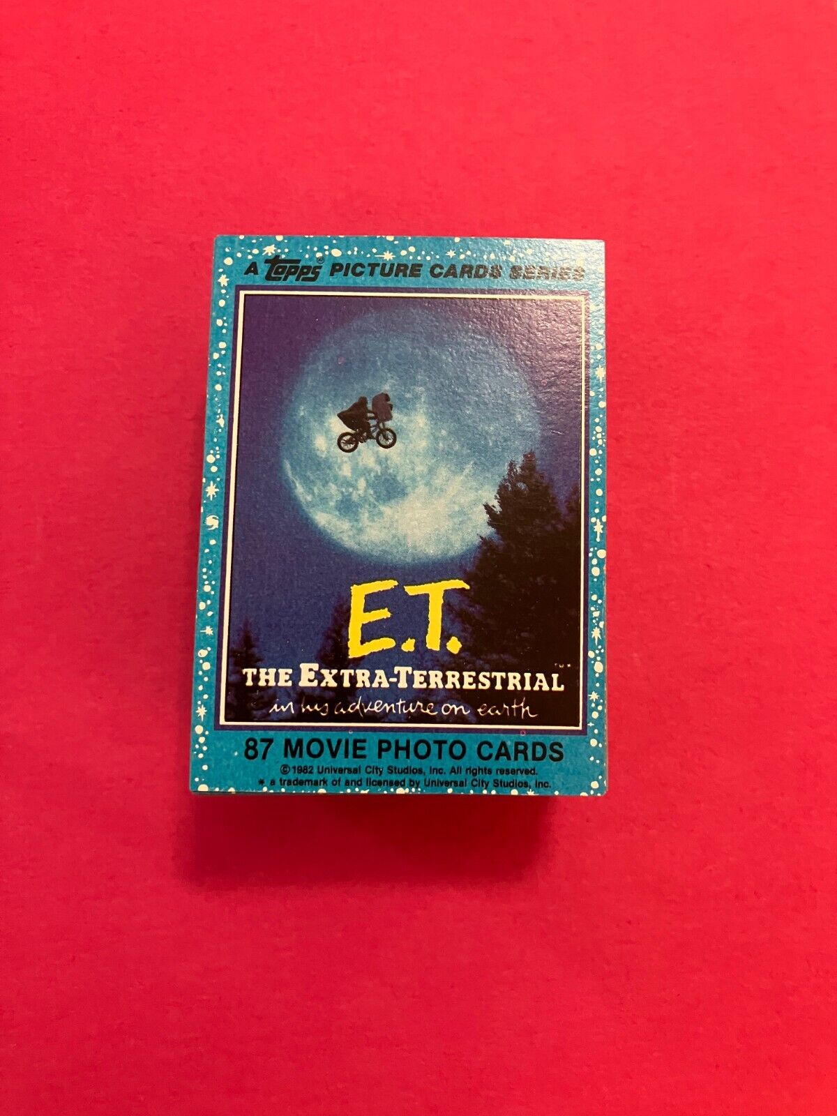 1982 Topps E.T. The Extraterrestrial Lot Set Picture Card Series Vintage Movie