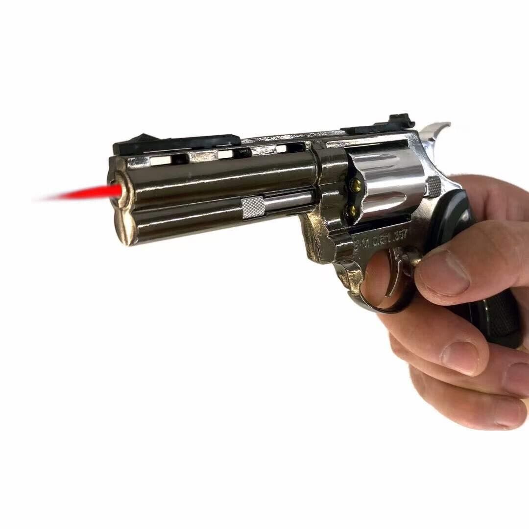 2024 NEW Pistol Shaped Gun Lighter Butane Torch Lighter,Windproof, Refillable