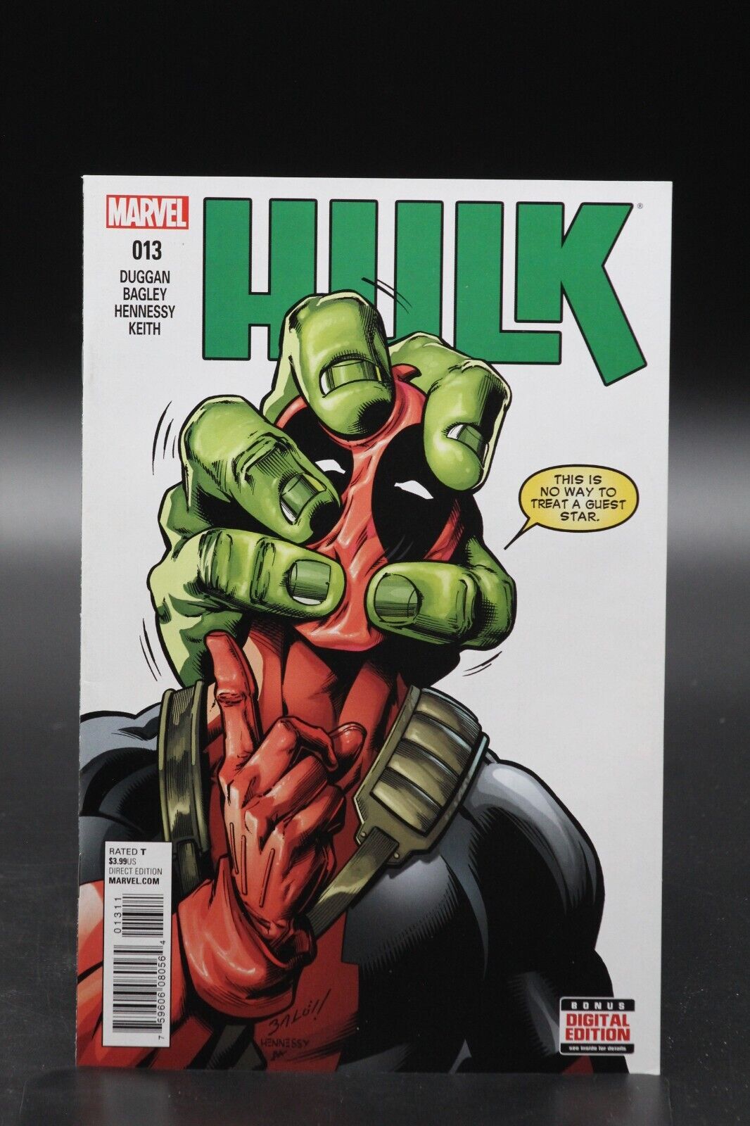 Hulk (2014) #13 1st Print Mark Bagley Deadpool Cover & Art Gerry Duggan NM-
