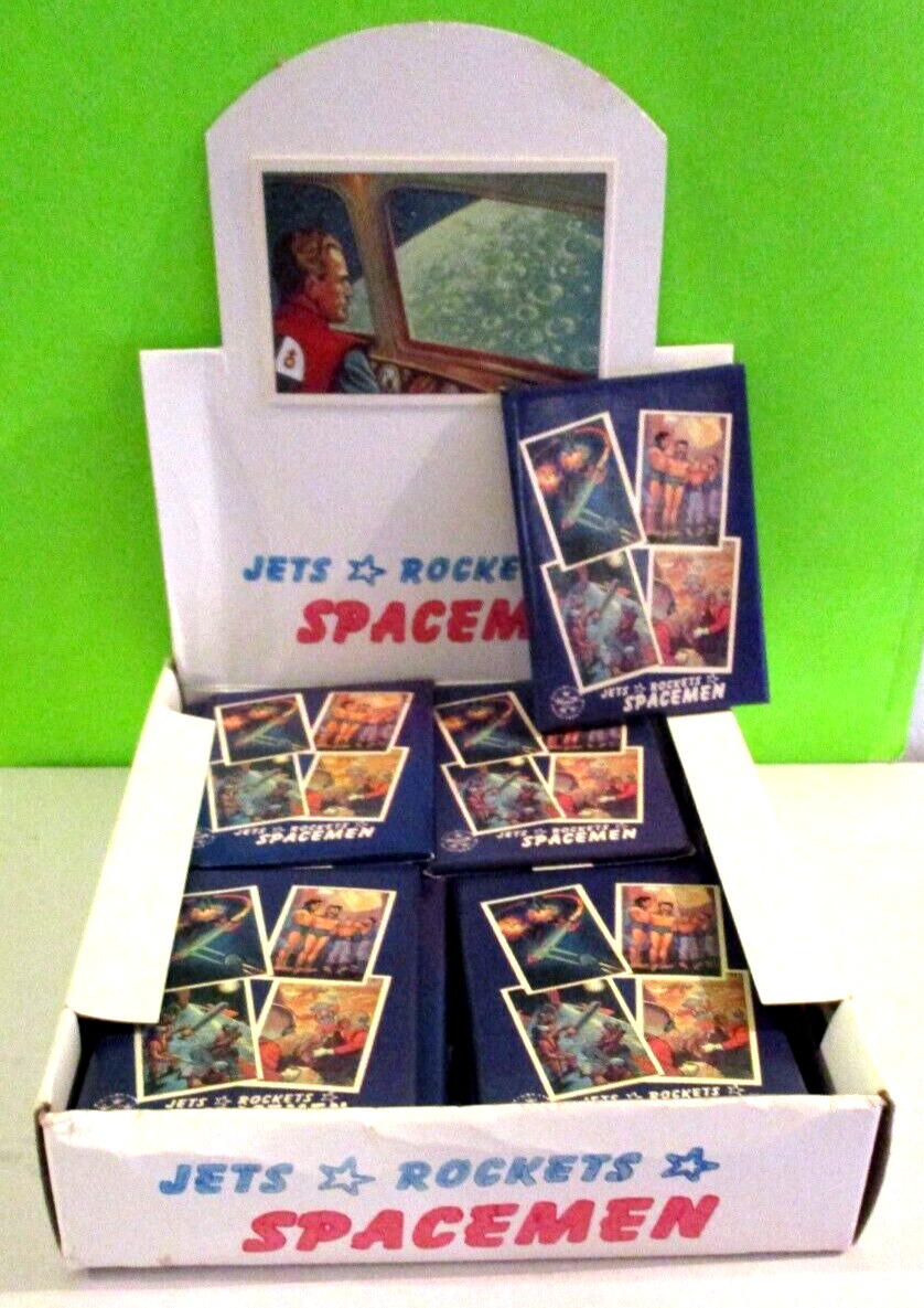 JETS ROCKETS SPACEMEN REISSUE 1 SEALED PACK WTW FTCC 1985 CARDS