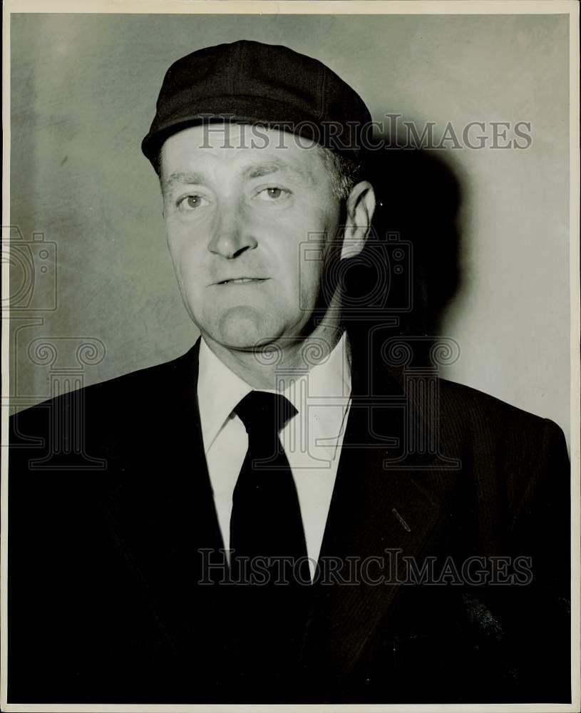 1954 Press Photo Baseball Umpire Ed Runge - afx05764