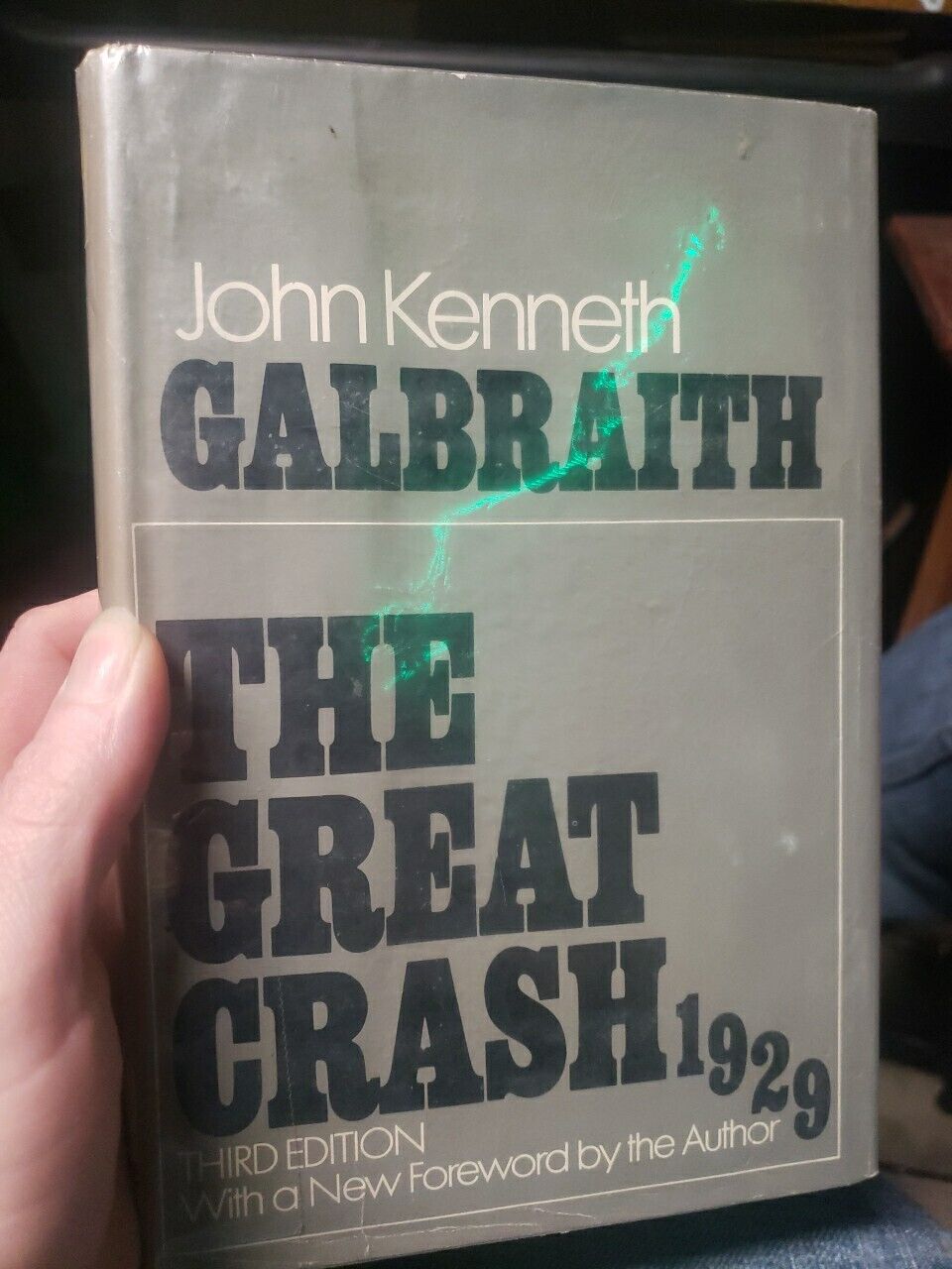 The Great Crash 1929 Hardcover John Kenneth Galbraith 1972 Edition 